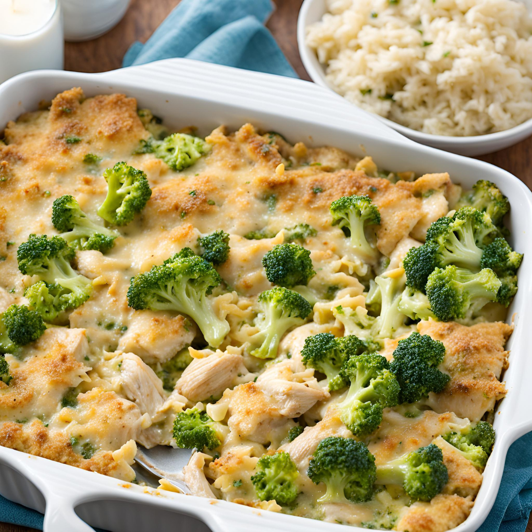 🍗 Chicken and Broccoli Casserole 🥦