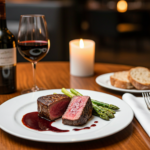 Filet Mignon with Red Wine Reduction: A Luxurious Romantic Dinner