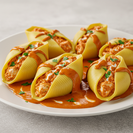 🍗Butter Chicken Stuffed Shells🐚