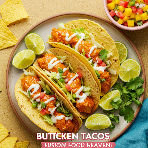 🍗Butter Chicken Tacos 🌮