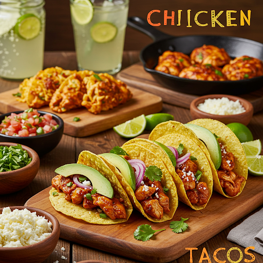 🍗Chicken Tacos 🌮