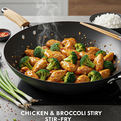 🍗Chicken and Broccoli Stir-Fry 🥦