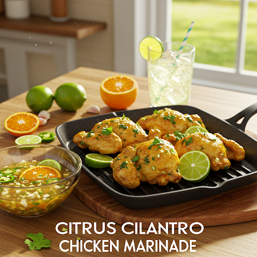 🍗Citrus and Cilantro Chicken Marinade 🍊