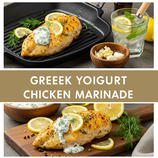 🍗Greek Yogurt and Herb Chicken Marinade 🥛