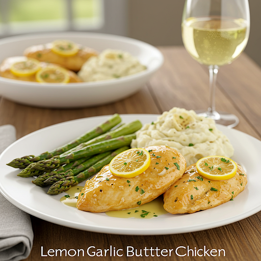 🍗Lemon Garlic Butter Chicken Breast 🧈