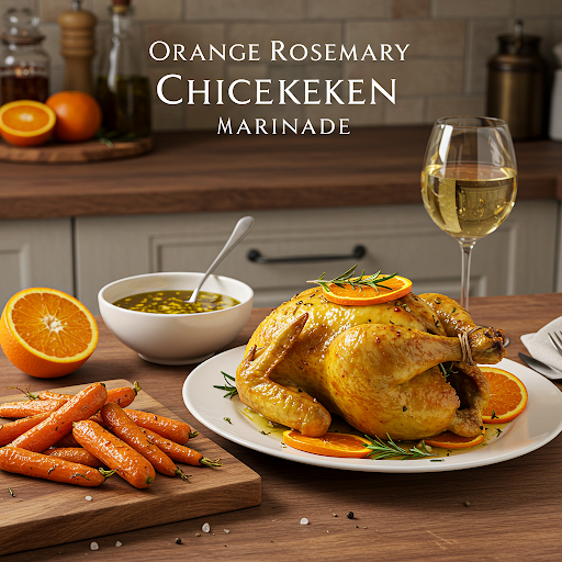 🍗Orange and Rosemary Chicken Marinade 🍊