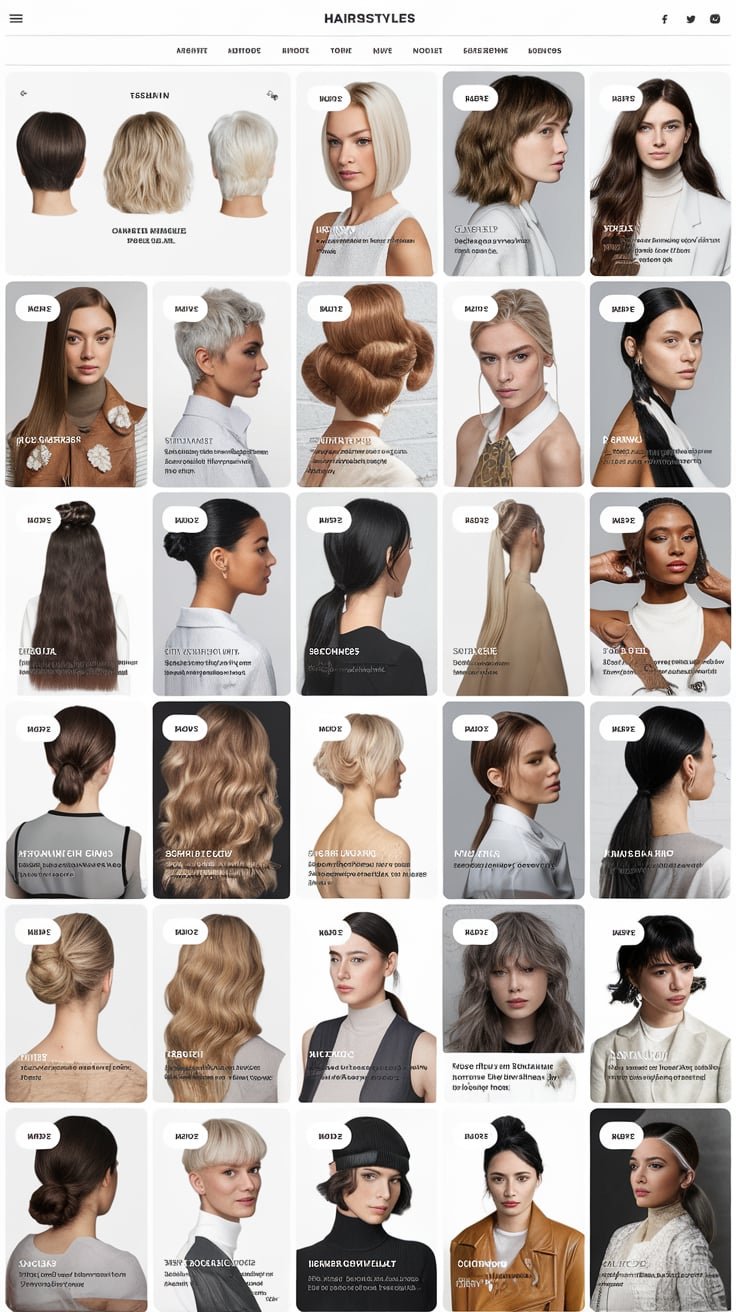 Your Ultimate Guide to Stunning Hairstyles: From Classic to Cutting-Edge