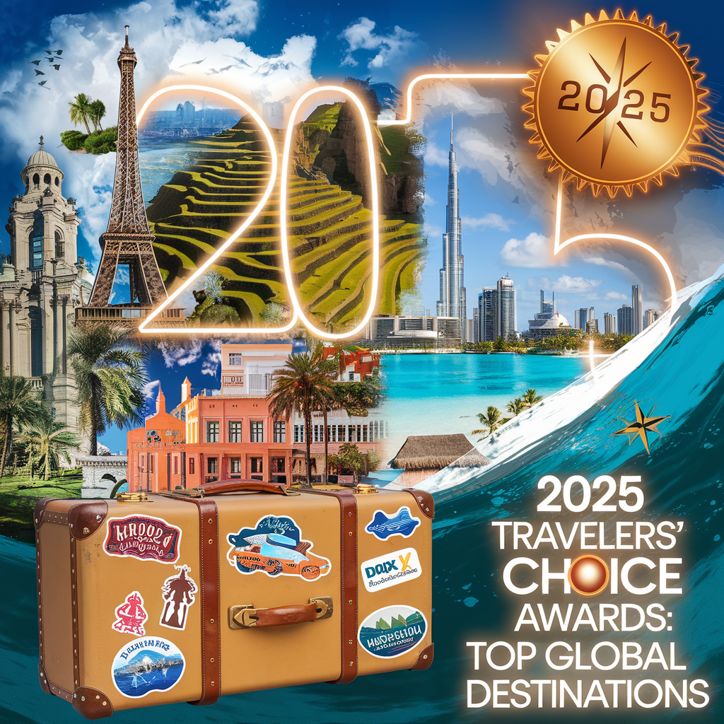 🌍 Travelers’ Choice Awards 2025: Top 25 Global Destinations You Can’t Miss! 🌏