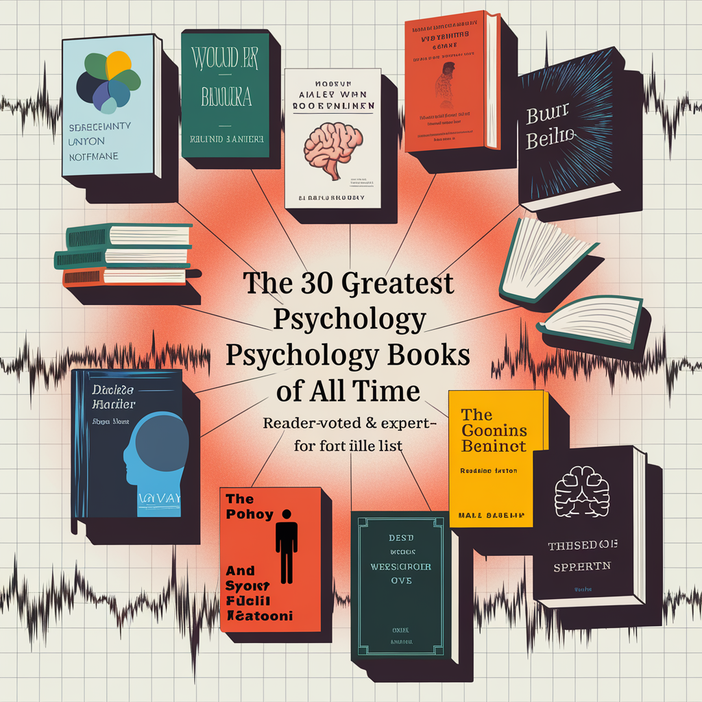 The 30 Greatest Psychology Books of All Time (Reader-Voted & Expert-Enhanced) 📚🧠