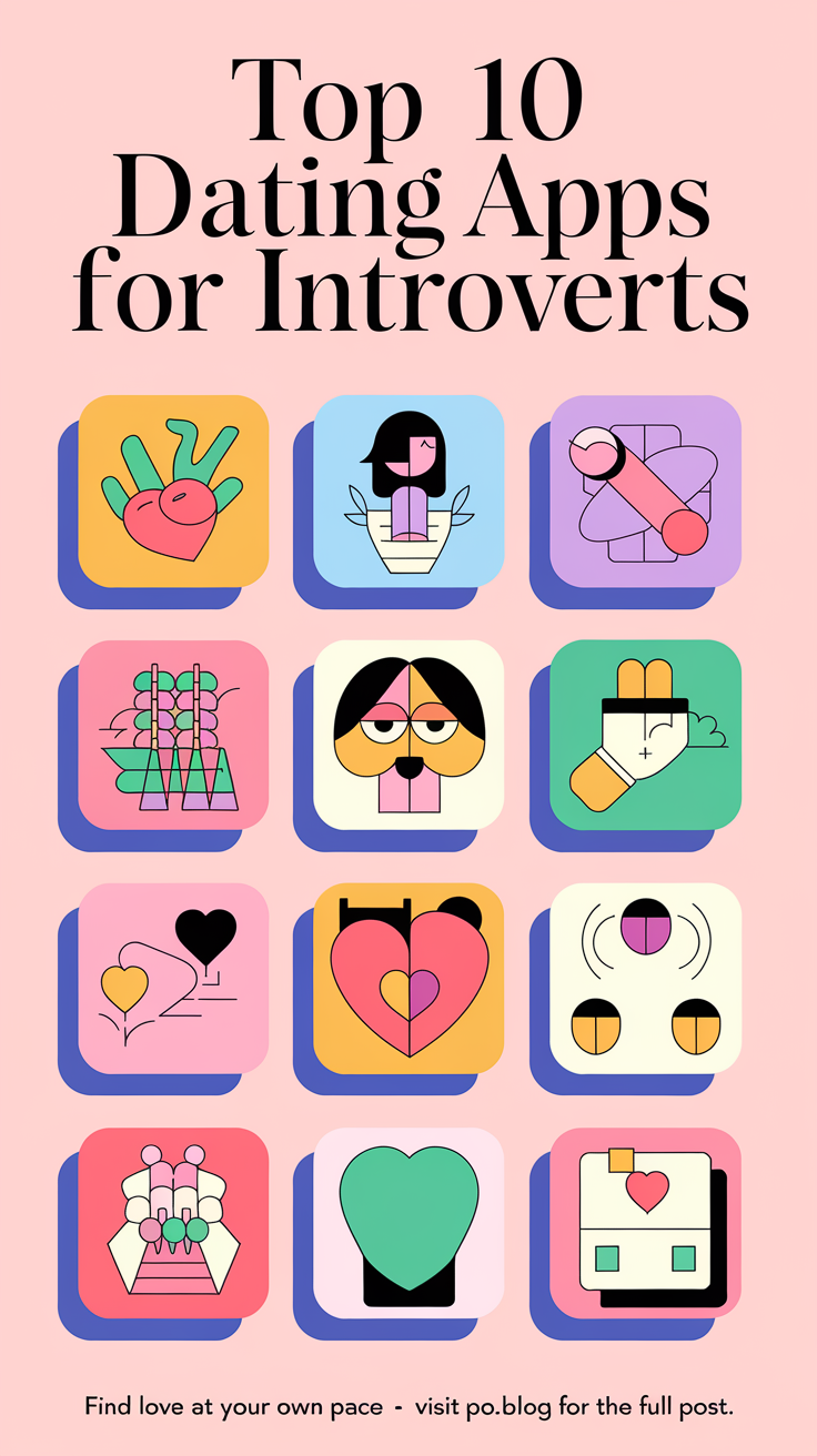 🌟 Top 10 Dating Apps for Introverts: Find Love at Your Own Pace 🌟