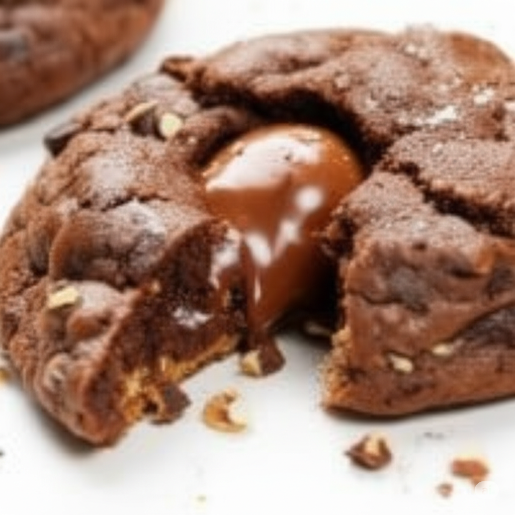 🍫The Ultimate Best Ferrero Rocher-Stuffed Double Chocolate Cookies Recipe