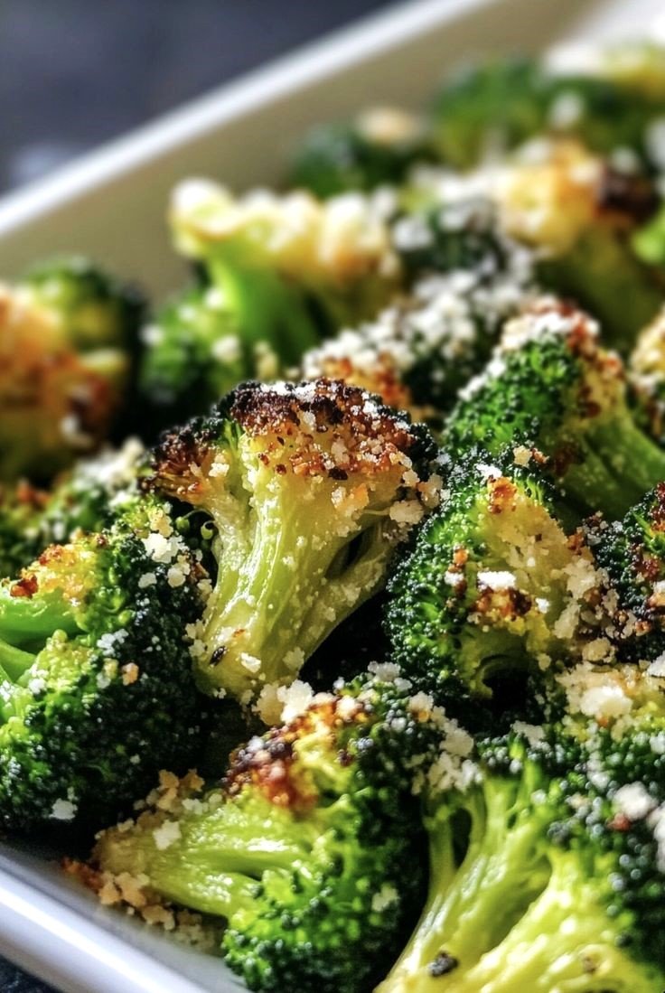 Parmesan Roasted Broccoli Recipe – Crispy, Cheesy & Easy