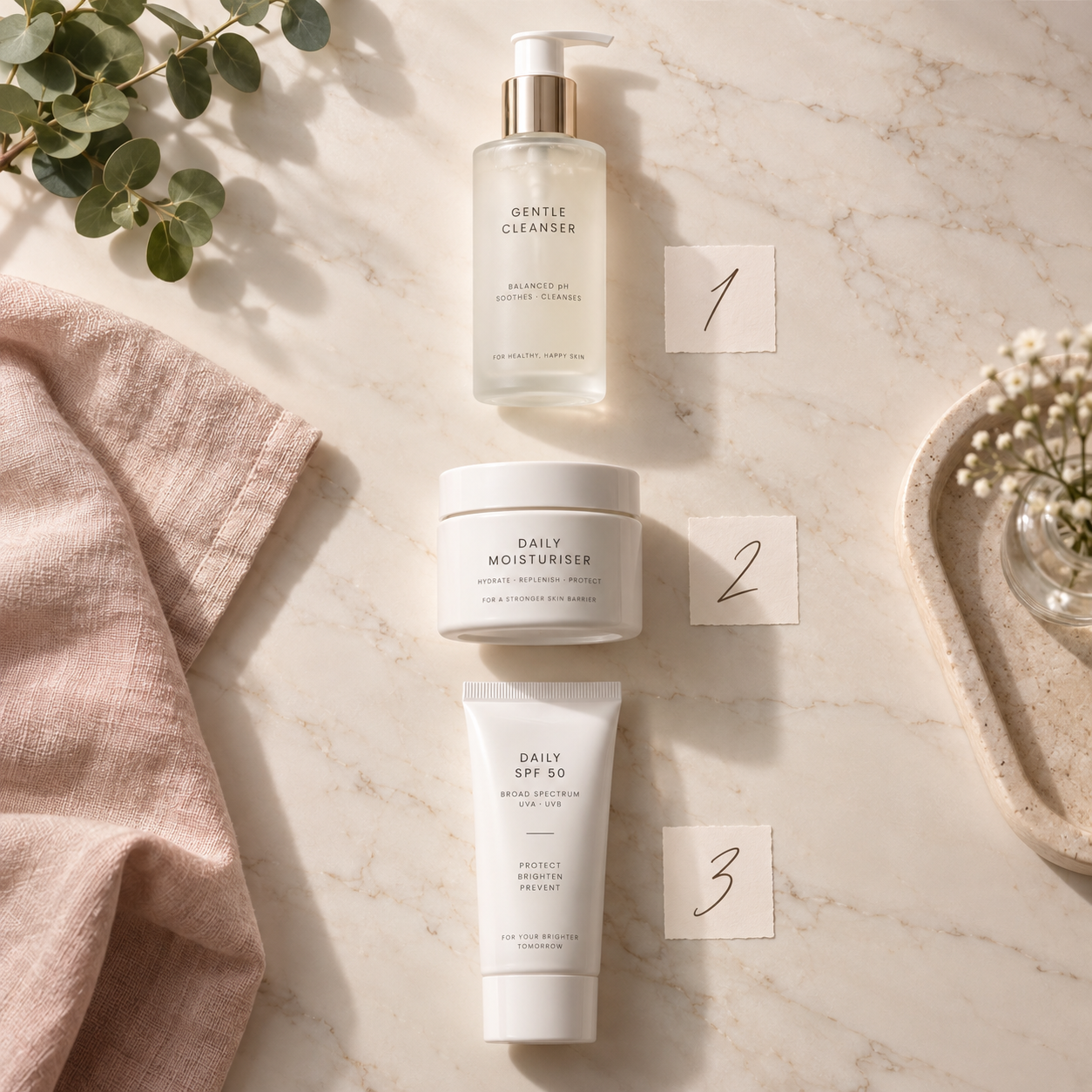 Skinimalism 2.0: The Simple 3-Step Skincare Routine for Healthy Skin